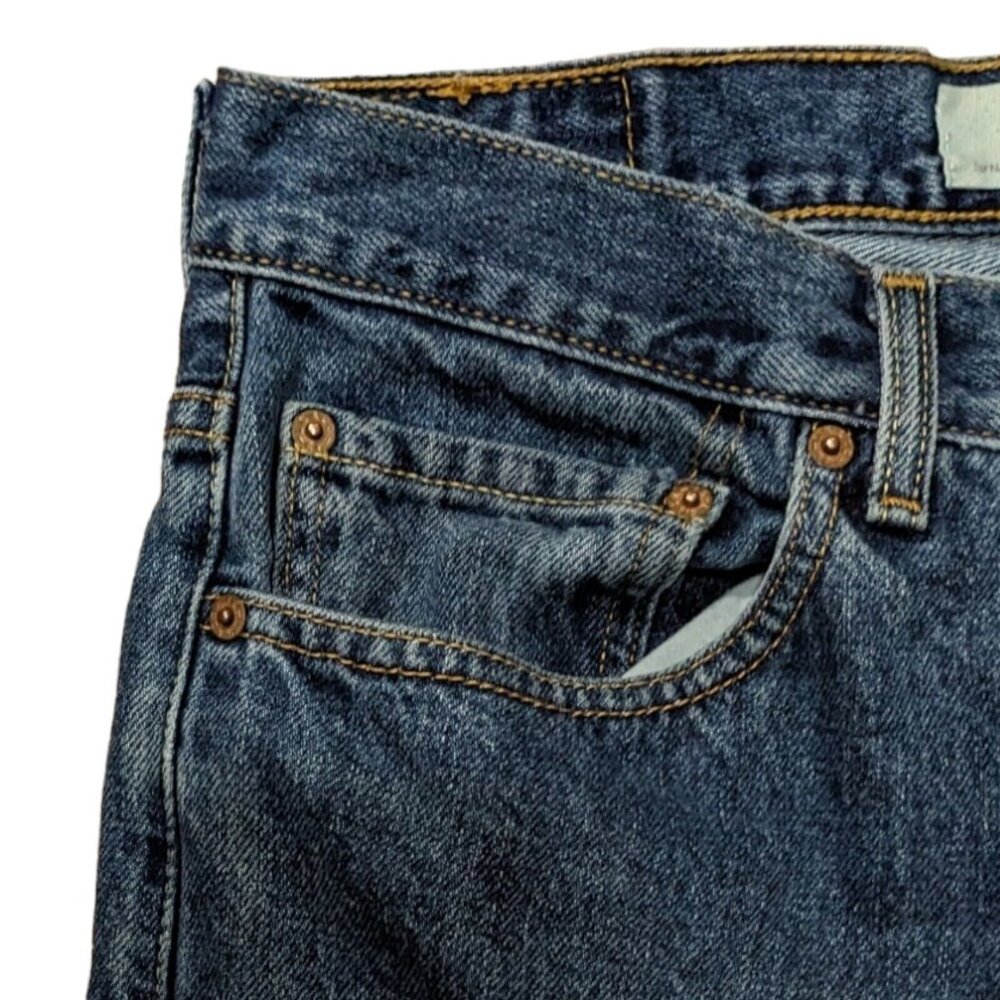 Levi's 505 Jeans Mens 34x34 Blue '04 Y2K Medium Wash Gorp Straight Leg - Picture 3 of 9
